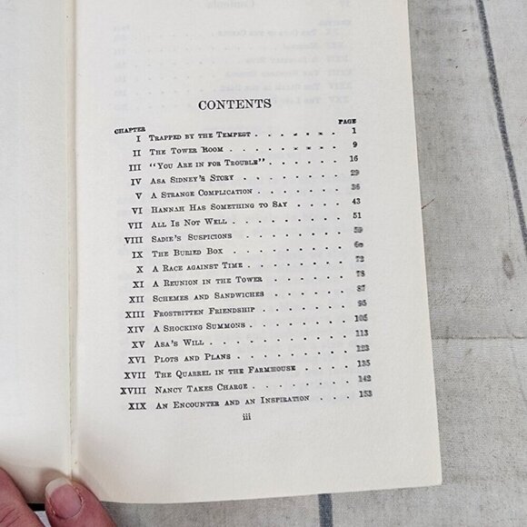 Vintage 1933 Nancy Drew Hardcover Book The Sign of the Twisted Candles - Picture 6 of 10